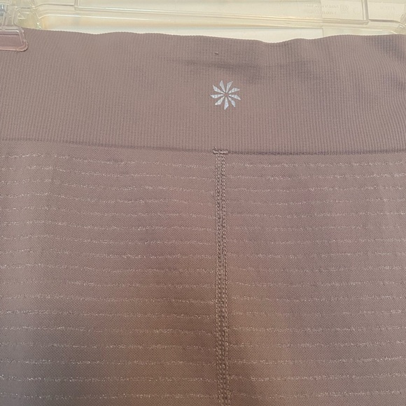 Athleta Shimmer Stripe Seamless Tights/Leggings - Picture 5 of 14